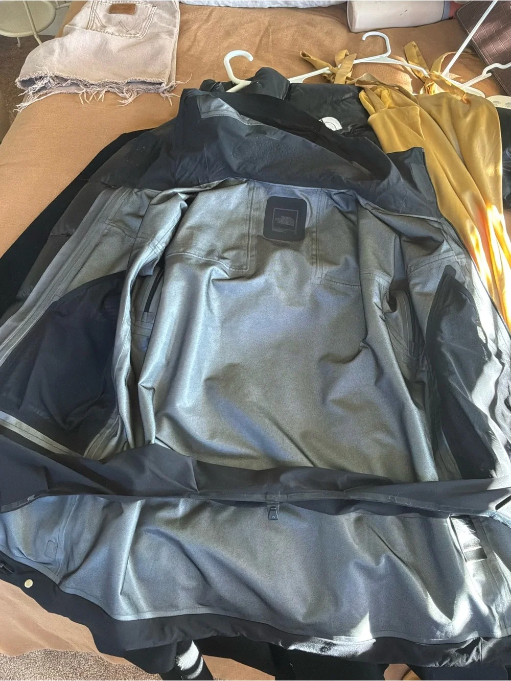 The North Face technical pockets